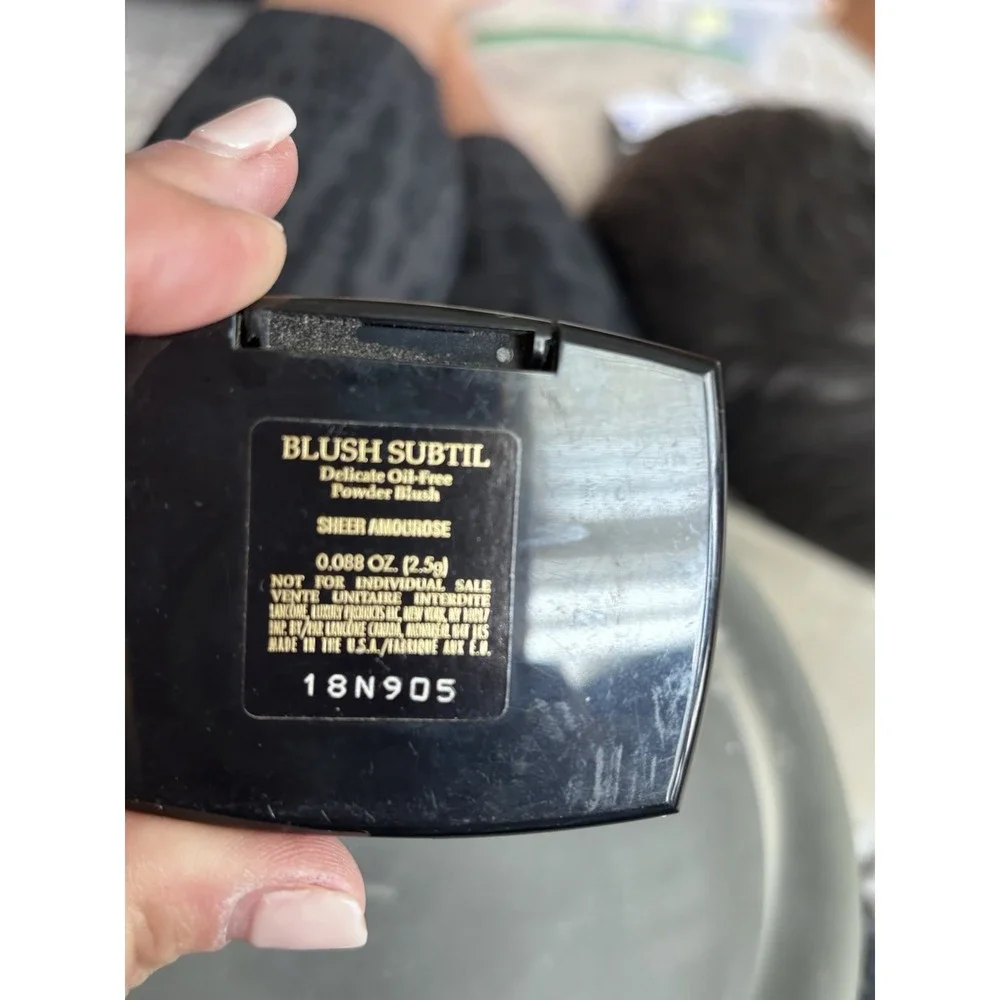LANCOME Blush Subtil SHEER AMOUROSE ‎ Oil-Free Powder Blush .088oz NEW. 3726